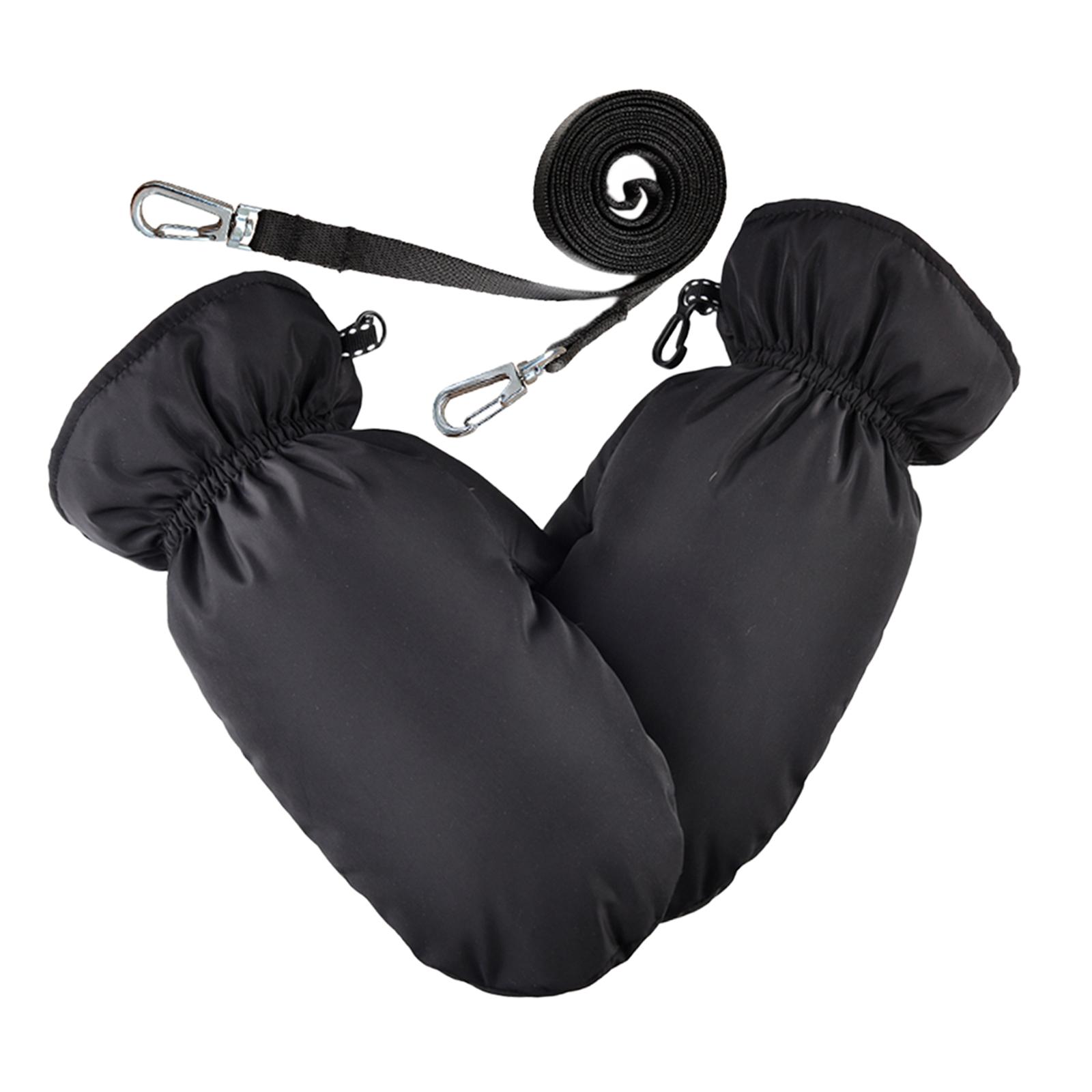 Snow Glove Insulated - ถุงมือกันน้ำแบบมีฉนวนสำหรับผู้ชายและผู้หญิง ถุงมือกันหิมะสำหรับฤดูหนาว ถุงมือสกีสำหรับอากาศหนาว สำหรับขี่จักรยาน ฤดูใบไม้ร่วง ฤดูหนาว
