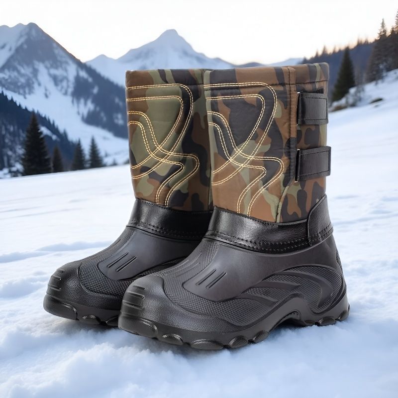 รองเท้าบูทหิมะขนาดใหญ่ ทนความห - Waterproof Winter Boot บทวิจารณ์และราคา