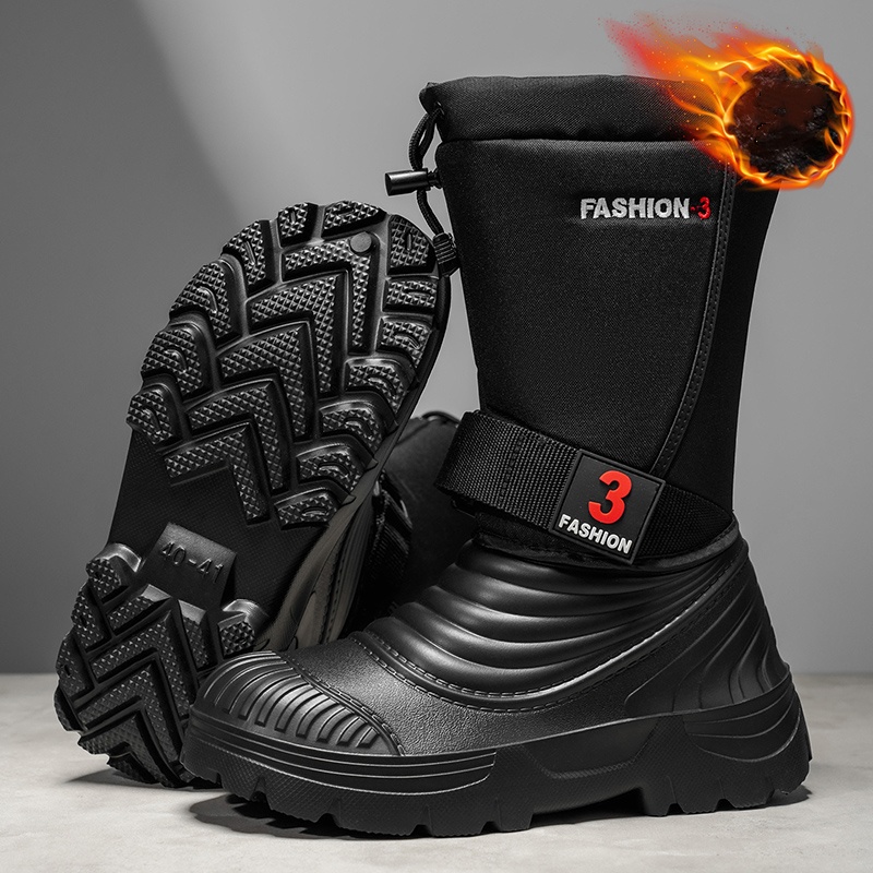 รองเท้าบูทหิมะใหม่สำหรับผู้ชาย - Waterproof Winter Boot บทวิจารณ์และราคา