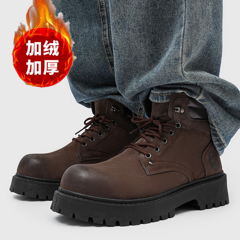 รองเท้าบูทผู้ชาย รองเท้าแตะฤดู - Waterproof Winter Boot บทวิจารณ์และราคา