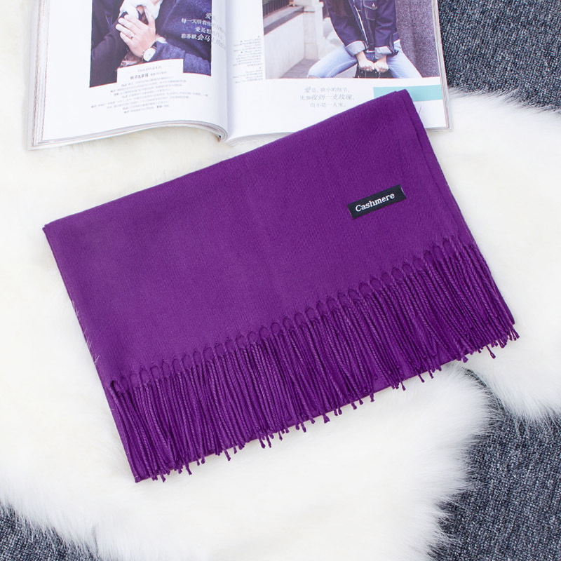 Multi-Purpose เลียนแบบผ้าพันคอ - Cashmere Pashmina Wrap บทวิจารณ์และราคา