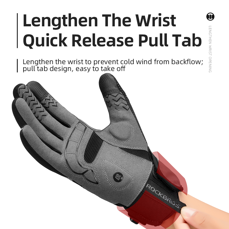 ROCKBROS ถุงมือฤดูหนาวอุ่นถุงม - Touch Screen Gloves บทวิจารณ์และราคา