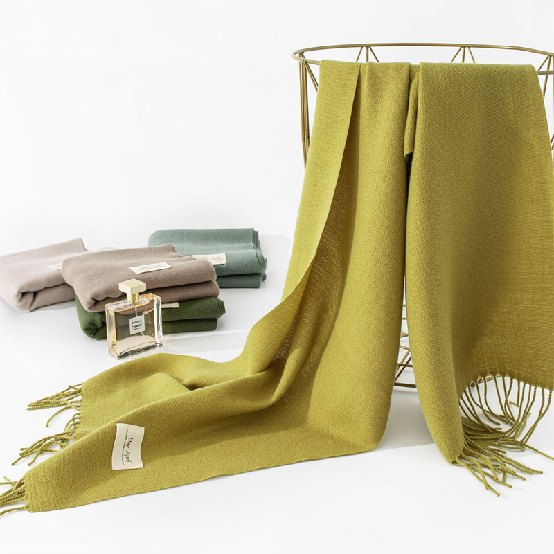 2024ฤดูใบไม้ร่วงผ้าพันคอผู้หญิ - Cashmere Pashmina Wrap บทวิจารณ์และราคา