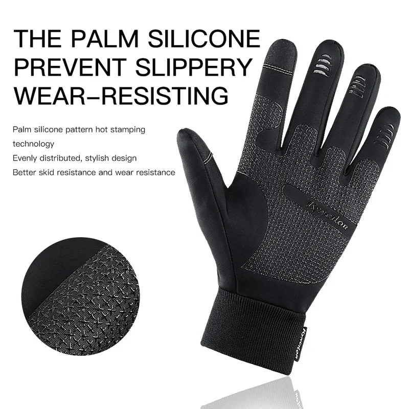 ถุงมือขี่มอเตอร์ไซค์ฤดูหนาว Ky - Touch Screen Gloves บทวิจารณ์และราคา