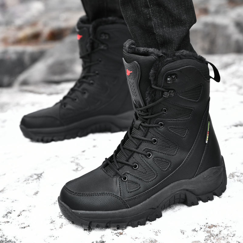 รองเท้าบูทผู้ชายแบบยุทธวิธีใหม - Waterproof Winter Boot บทวิจารณ์และราคา