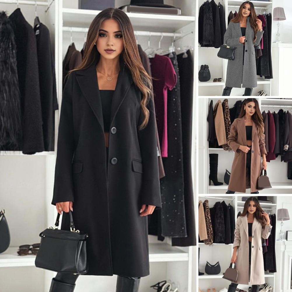 เสื้อโค้ทกันรอยยับ เสื้อโค้ทขน - Wool Coat Peacoat บทวิจารณ์และราคา