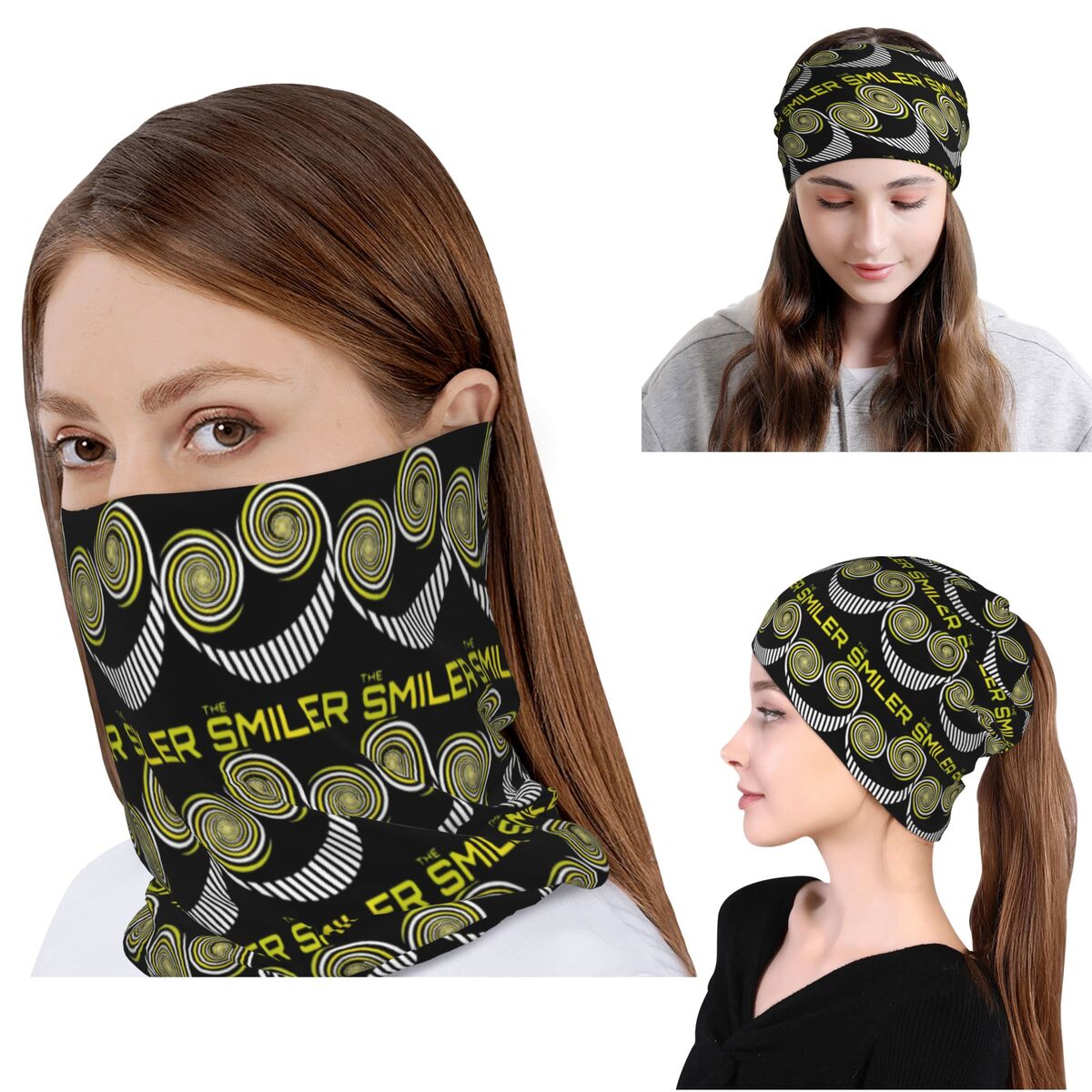 The Smiler Alton Towers Merch  - Knit Beanie Hat Warm บทวิจารณ์และราคา